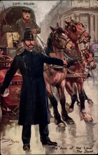 Künstler Ak Payne, H., London City, City Police, The Arm of the Law