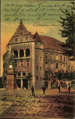 Ak Kassel in Hessen, Neue Post