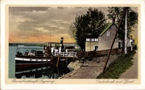 Ak Ouderkerk aan den IJssel Südholland, Stoomboothooft Langweg