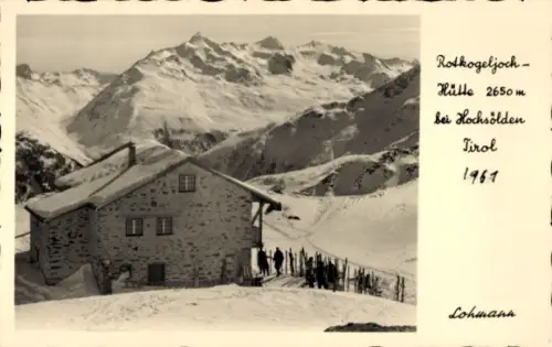 Ak Sölden in Tirol, Rotkogeljoch-Hütte