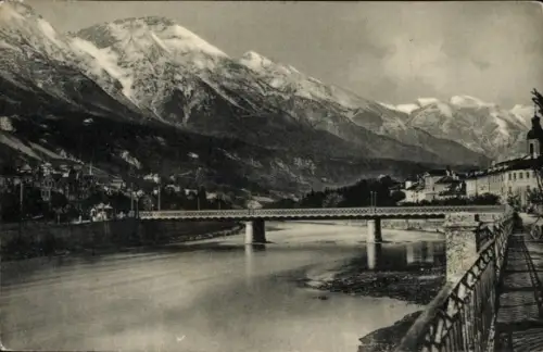 Ak Innsbruck in Tirol, Innbrücke