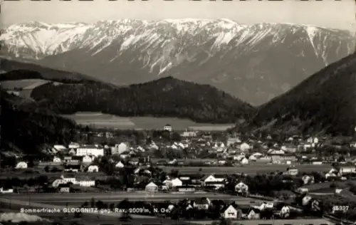 Ak Gloggnitz in Niederösterreich, Gesamtansicht