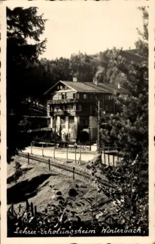 Ak Winterbach St Anton an der Jeßnitz Niederösterreich, Lehrer-Erholungsheim