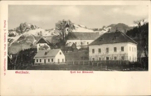 Ak Admont Gesäuse Steiermark, Häuser