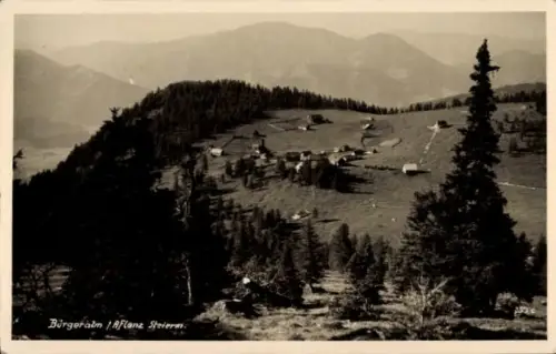 Ak Aflenz Steiermark, Bürgeralm