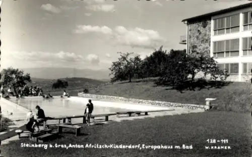 Ak Thal Steiermark, Anton Afritsch Kinderdorf am Steinberg, Europahaus
