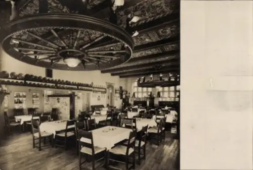 Ak Hansestadt Bremen, Niedersächsisches Bierrestaurant Flett, Böttcherstraße