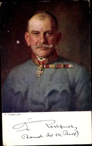Künstler Ak Torgler, H., Josef Roth, General der Infanterie