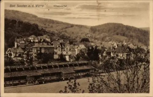 Ak Bad Sooden an der Werra Hessen,  Villenviertel