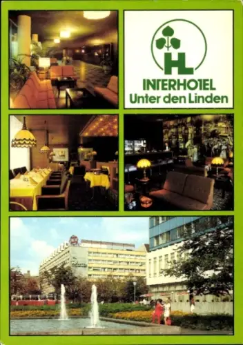 Ak Berlin Mitte, Interhotel Unter den Linden