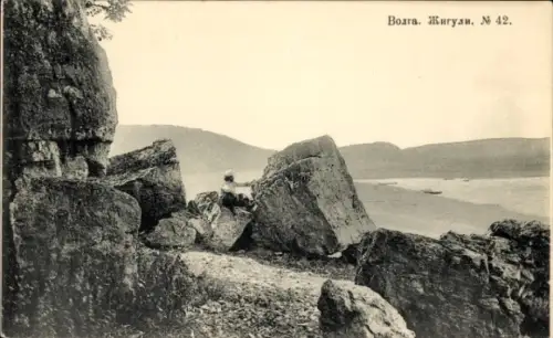 Ak Russland, Schiguli-Gebirge an der Wolga