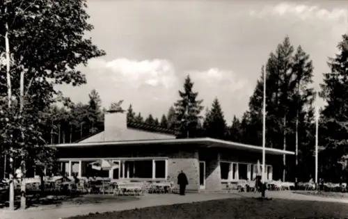 Ak Pfungstadt Hessen, Autobahn Rasthaus Pfungstadt West
