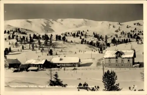 Ak Turracher Höhe Steiermark, Alpengasthof Seewirt, Hotel Jägerwirt