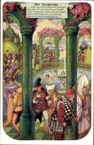 Künstler Ak Sachs, H., Jungbrunn