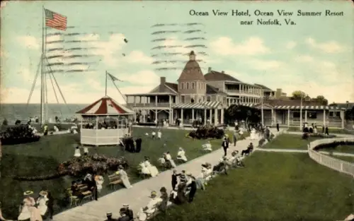 PC Norfolk, Virginia, USA, Ocean View Hotel, Ocean View Summer Resort