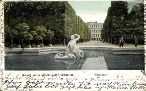 Ak Wien 13 Hietzing Österreich, Schönbrunn, Orangerie