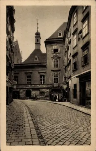 Ak Wien 1 Innere Stadt, Schönlaterngasse