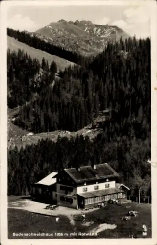 Ak Spitzingsee Schliersee in Oberbayern, Rothwand, Rotwand, Rotwandhaus, Bodenschneidhaus 1356 m,