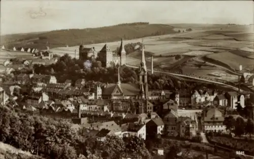 Ak Mylau Reichenbach im Vogtland, Mylau (Vogtland), Burg Mylau, Verlag H. Rubin & Co. Dresden-Bla