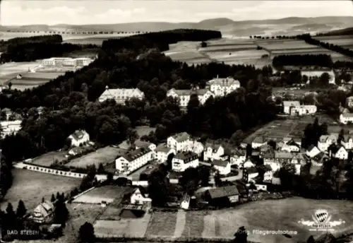 Ak Bad Steben in Oberfranken,  Orig. Fliegeraufnahme