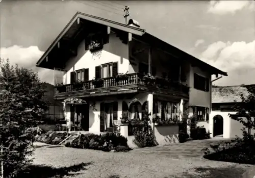 Ak Ruhpolding in Oberbayern, Haus Fiedler, Seehauserstr. 38a, 8222 Ruhpolding