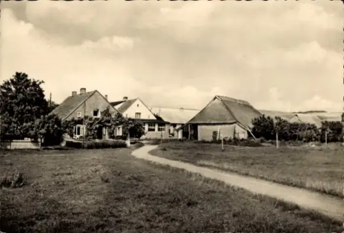 Ak Groß Zicker Garz auf Rügen, Teilansicht
