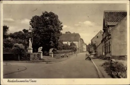Ak Niederlinxweiler Sankt Wendel Saarland, Kriegerdenkmal