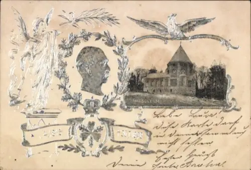 Präge Ak Aumühle im Herzogtum Lauenburg, Otto von Bismarck, Mausoleum