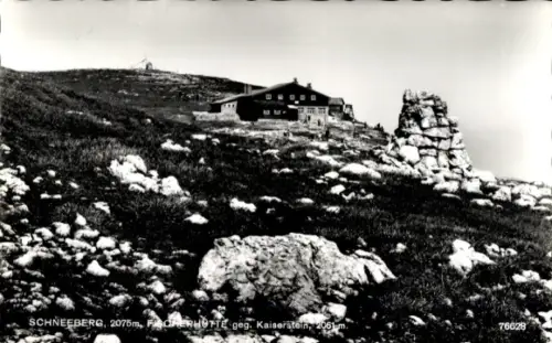 Ak Puchberg am Schneeberg Niederösterreich, Fischerhütte