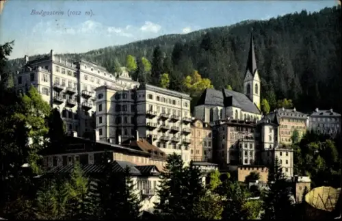 Ak Bad Gastein Badgastein Salzburg, Teilansicht
