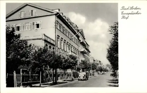 Ak Bad Soden am Taunus Hessen,  Europäischer Hof