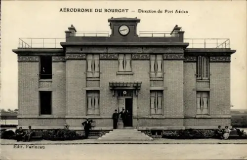 Ak Le Raincy Seine Saint Denis, Terminalgebäude des Flughafens Le Bourget