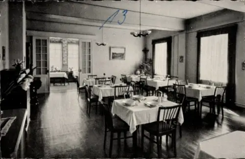 Ak Ostseebad Niendorf Timmendorfer Strand, Blick ins Antoniushaus, Speisesaal