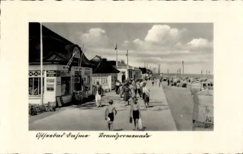 Ak Ostseebad Dahme in Holstein,  Strandpromenade