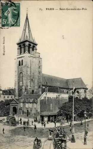 Ak Paris VI, Saint Germain des Prés