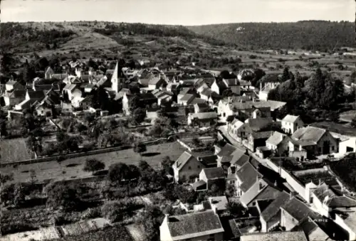 Ak Couchey Côte d'Or, Gesamtansicht