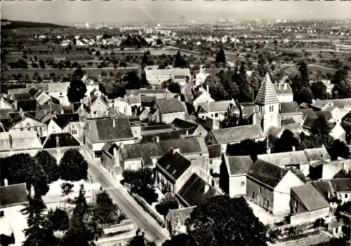 Ak Couchey Côte d'Or, Gesamtansicht