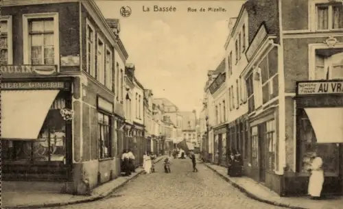 Ak La Bassée Nord,  Rue de Mizelle, COULING (Lingerie), AU VRA