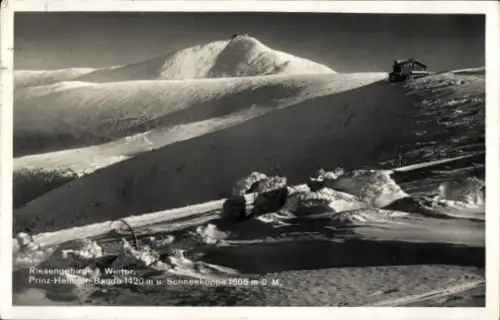 Ak Malá Úpa Kleinaupa Riesengebirge Region Königgrätz, Schneekoppe, Riesengebirge, Schneekoppe 16