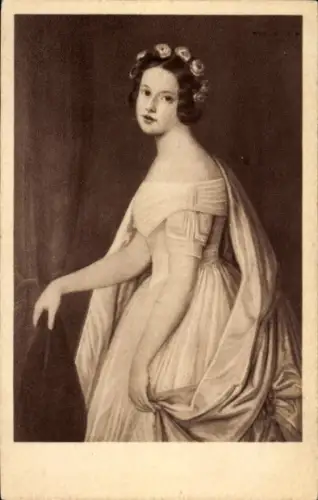 Künstler Ak Louise Seidler, Alma von Goethe