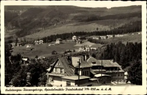 Ak Bedřichov Friedrichstal Spindleruv Mlýn Spindlermühle Riesengebirge Region Königgrätz, Sudeten