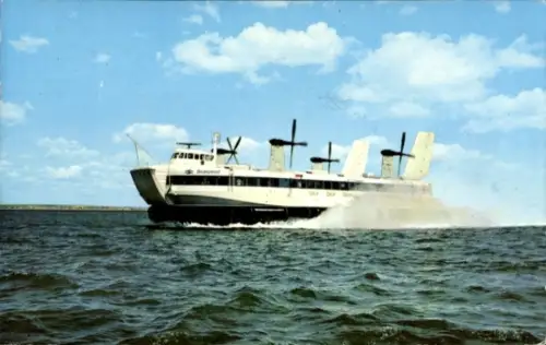 Ak British Rail Hovercraft, SRN4, Fährschiff