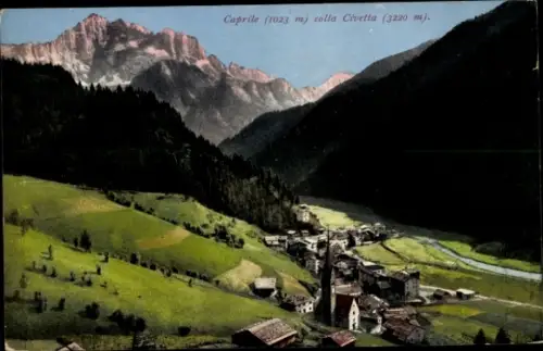 Ak Bozen Bolzano Südtirol, Caprile und Civetta