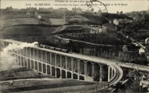 Ak Saint Brieuc Côtes d’Armor, Intersection des lignes du Légué et de St. Quay
