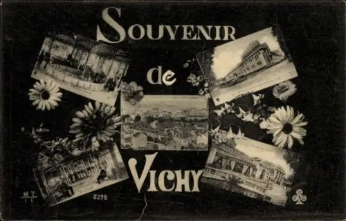 Ak Vichy Allier, Souvenir de  MT 2398