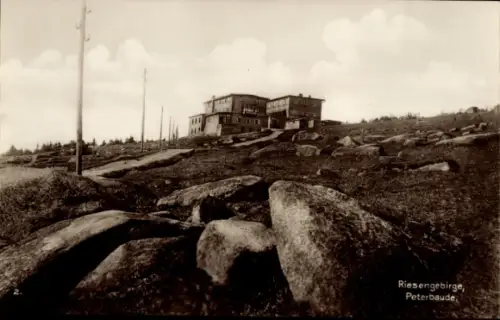 Ak Region Königgrätz Riesengebirge Tschechien, Kozí hřbety, Peterbaude