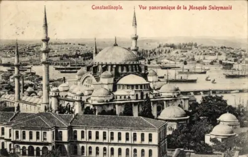 Ak Konstantinopel Istanbul Türkei, Süleymaniye Moschee