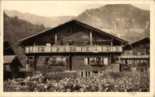 Ak Hofstetten bei Brienz Kanton Bern, Schweizer Bauernhaus