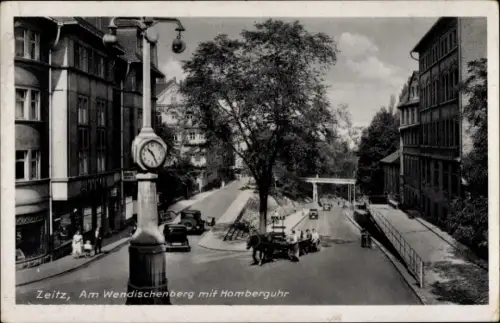 Ak Zeitz im Burgenlandkreis, Am Wendischenberg mit Homberguhr