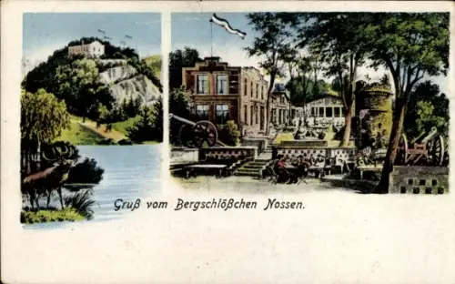 Ak Nossen in Sachsen, Bergschlösschen
